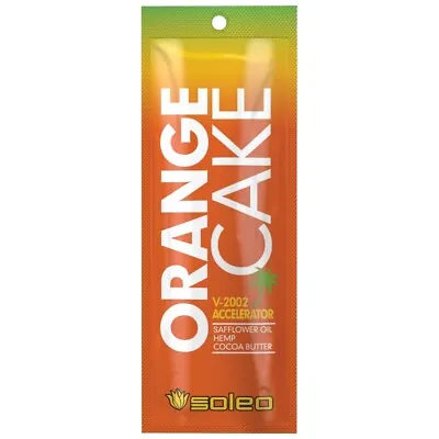 £2.99 • Buy Soleo Orange Cake Accelerator Sunbed Tanning Lotion Cream Bottle Or Sachet