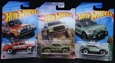 Hot Wheels 73 Jeep J10 17 Ford F-150 Raptor Volvo XC 40 Recharge • $14.99
