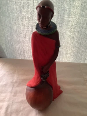 £14.13 • Buy Soul Journeys Maasai ‘Aminah’ ‘She Is Trustworthy’ Figurine 2001
