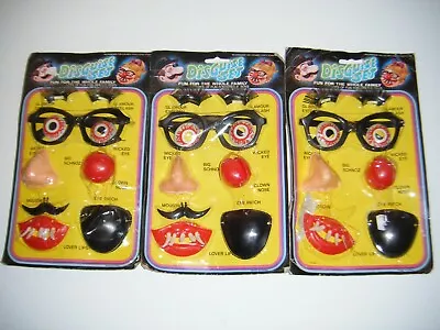 Vintage DISGUISE SET Halloween Costume Scary Novelty Gag Gift Toys • $35.99