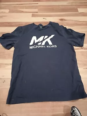 Michael Kors MK Logo Shirt Men's Medium 100% Cotton • $18