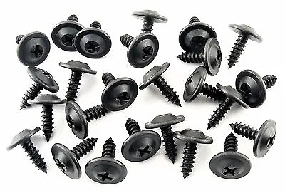 Mazda Interior Trim Screws- #8 X 1/2  Long Flat Top- 1/2  Head- 25 Screws- #201 • $9.95