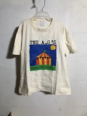 Vintage 1992 The AG’s Circus Berzerkus Summer Tour T Shirt XL Garage Rock Punk • $49.99