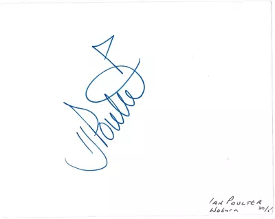 Ian Poulter & Paul Lawrie Signed Autographed Album Page AMCo COA 20972 • $39.99