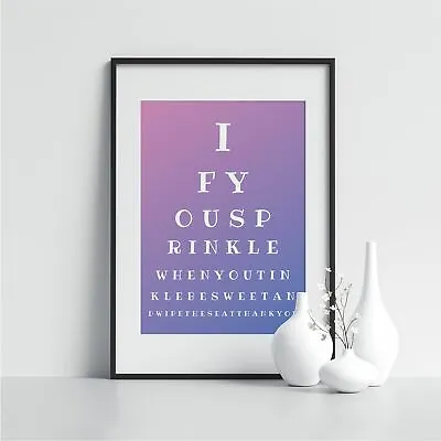 If You Sprinkle When You Tinkle… Humour Bathroom Art Minimal Typography Wall Art • £27.99