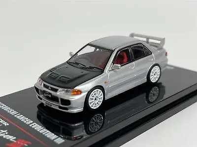 Mitsubishi Lancer Evolution III Silver With Carbon Bonnet 1:64 Inno IN64EVO3SIL • $45.27