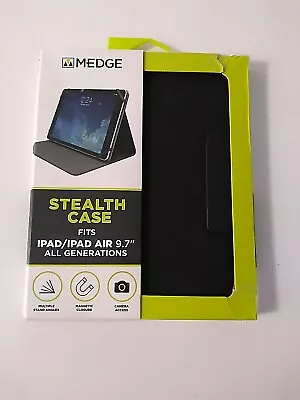 M-Edge Black Folio Stealth Case Fits IPAD/IPAD Air 9.7  All Generations  • $6.99