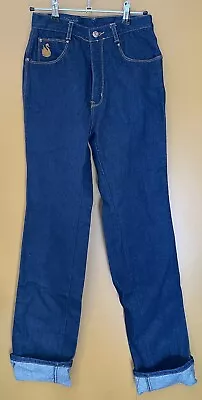 Vintage 80s Gloria Vanderbilt Straight Leg Stovepipe Jeans 24x35 Rockabilly • $32