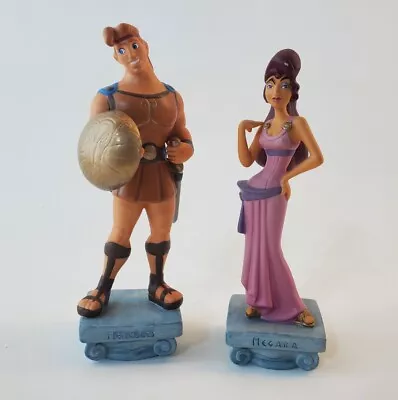 1997 Walt Disney Pictures Hercules & Meg Statue Megara Porcelain Figurines 6.5  • $99.99