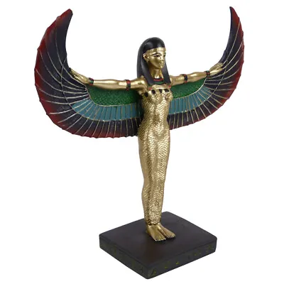 Large 23cms Golden Isis Wings Stretched Ancient Egypt Egyptian Collectable Gift • £21.95