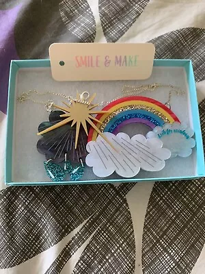 Smile And Make Rainbow Necklace • £50