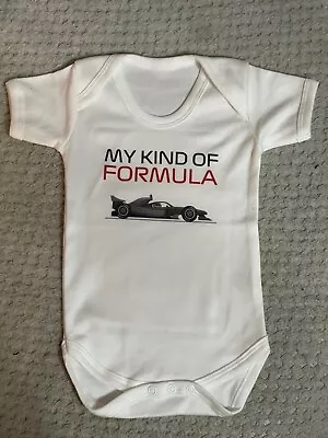 F1 Inspired Baby Grow Vest Grand Prix / Formula One / Racing • £10.99