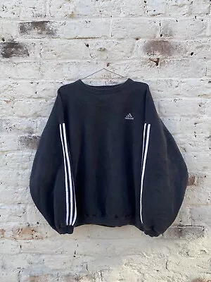 Vintage Adidas Crewneck Sweatshirt 3 Stripes • $120