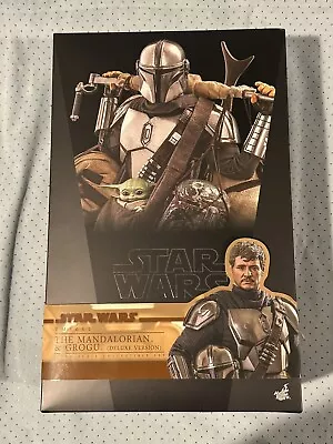 Hot Toys Star Wars The Mandalorian And Grogu Deluxe 12 In Action Figure - TMS052 • $255