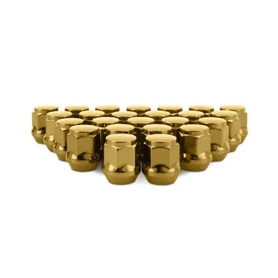 Mishimoto Steel Lug Nuts M14x1.5 Acorn Seat 24pc Set Gold • $34.95