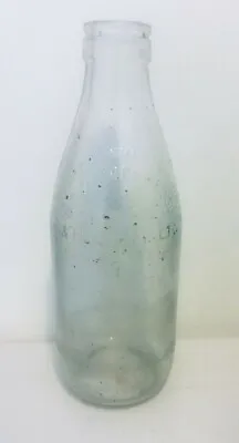 VINTAGE MILK BOTTLE EMBOSSED THE NSW FRESH FOODS & ICE PTY LTD C1940's As Found • $9.99