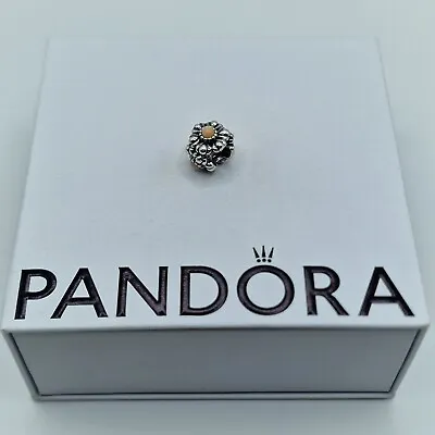 £30 • Buy Genuine Pandora October Birthday Blooms Pink Opal Charm ALE 925 #790580POP