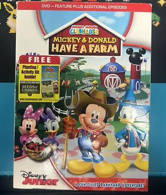 Mickey Mouse Clubhouse: Mickey And Donald Have A Farm (DVD) (B128-5) • $4.50