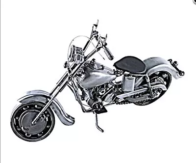 The Handcrafted - Recycled Metal Art - Motorcycle HD 1976 • $80