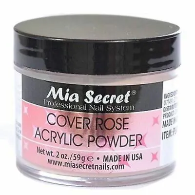 Mia Secret Acrylic Nail Powder Cover Rose 2 Oz - USA • $14.40