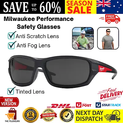 Safety Glasses Men Tinted Anti-Fog Anti-Scratch Performance Lens Glass • $41.59