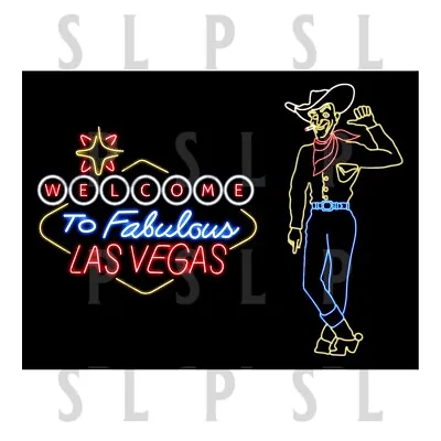 Welcome To Las Vegas Metal SIGN RETRO Kitchen GARAGE BAR PUB MAN CAVE 10  X 8  • £6.80