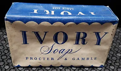 Vintage Bar 1943 Ivory Soap Large Size Proctor & Gamble Advertising Prop USA • $9.15