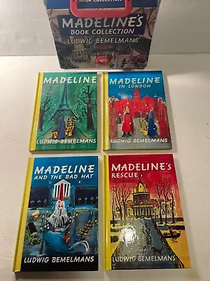 Madeline’s Book Collection Boxed Set 4 Books With Case By Ludwig Bemelmans • $45