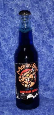 RARE Motley Crue Brue Full Sealed Bottle Generation Swine Blue  Label • $29