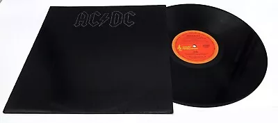 AC/DC Back In Black Vinyl LP Record Alberts Australian 1980 1st Press EX OOP • $450