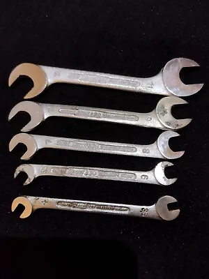 Hazet 330 SPANNER Miniature SIZES; 3.5x4 & 5.5x6 & 7x8 & 9x10 & 11x12 Tool Kit  • $311.14