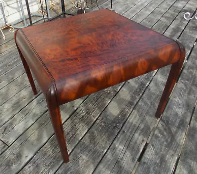 Mid Century Flame Mahogany Coffee Table  (CT-99) • $499