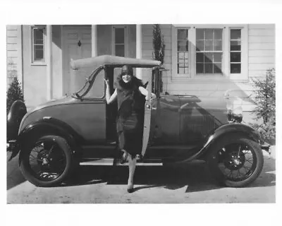 1928 Ford Model A Sport Coupe Press Photo 0470 • $13.67