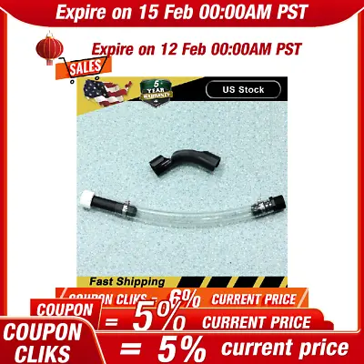 Black VP Racing 5 Gallon Fuel Jug Gas Can Fuel Deluxe Cap Filler Hose Kit Set US • $6.69