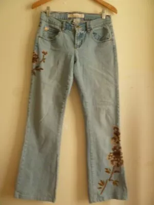 Z. Cavaricci Women's Jeans Pants Beaded Embroidery Size 7 • $10.40