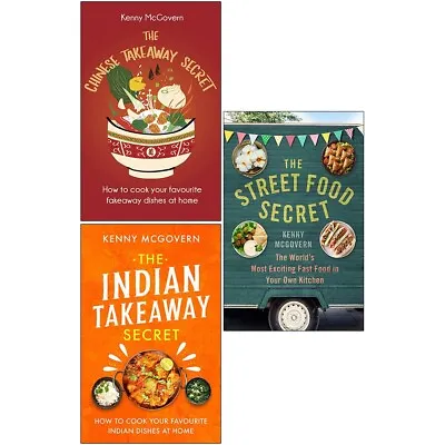 The Takeaway Secret Collection 3 Books Set By Kenny McGovern Paperback NEW • £22.99