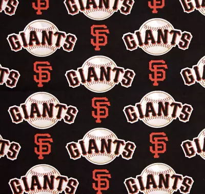 MLB - San Francisco Giants Fabric - 18  X 58  -  • $6.49
