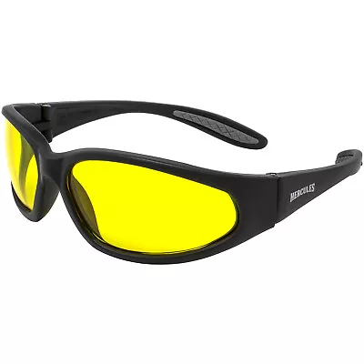 Global Vision Hercules Motorcycle Sunglasses Riding Glasses Anti-fog & ANSI • $12.25