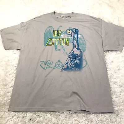 Led Zeppelin Zozo Tour T Shirt On The Alstyle Tag Single Stitch Vintage 90S 2XL • $20