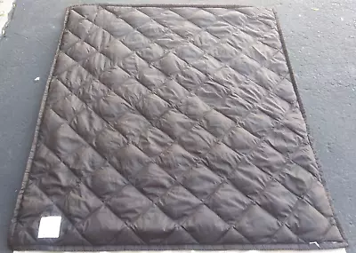 Eddie Bauer Goose Down Throw Blanket Camping Sherpa Lined Brown 60x50 • $39.95