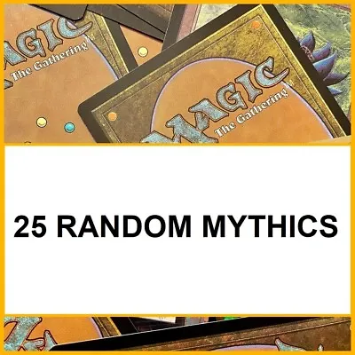 MTG 25 Random Mythic Bundle Joblot - Magic The Gathering Cards • £24.99