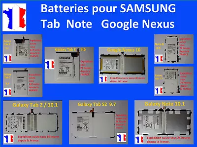 £21.04 • Buy New Internal Battery For Samsung Tab 1 2 3 4 7 10 Note A S E S2 Tablet...