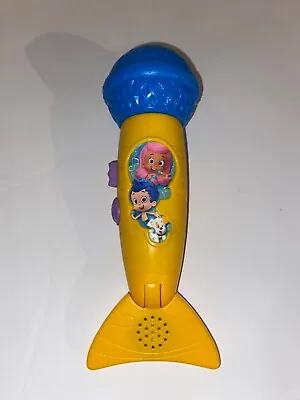 Bubble Guppies Rockin MicroFin Talking Microphone Mic Nick Jr Fisher Price WORKS • $24.99