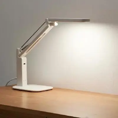 MUJI MJ-DL1B Desk Light With Base USB Charge White Natural Reading AC100V Only • $99.99