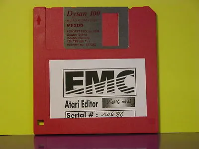 Atari Editor Roland Linear Synth D5 D10 20 D-110 Floppy Disk 720 K ° Vintage • $50.11