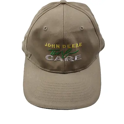 John Deere Cap/Hat Khaki/Green/Yellow/White/100% Cotton/Embroidered/Adjustable • $35