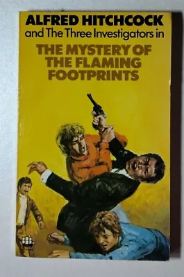 Alfred Hitchcock & Three Investigators Mystery Flaming Footprints Armada Pb 1980 • £9.99