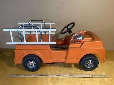 Vintage 1977 AMF Pedal Car  Fire Truck With Ladders • $450