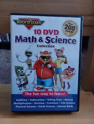10 DVD Math & Science Collection By Rock 'N Learn Good Condition • $20.29