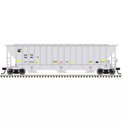 Atlas Model Railroad 50005919 N Scale CATX TMAN Thrall 4750 Covered Hopper #5086 • $21.95